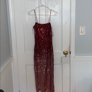 Sparkly ombré Akira Dress